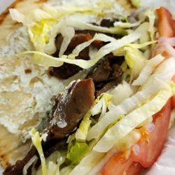 In and Out Pizzeria - Gyro Sandwich