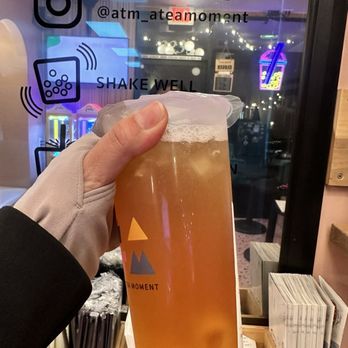 A Tea Moment - Lychee Iced Tea with Mango Jelly - Bubble Tea Near Me - El Segundo, California A Tea Moment - Lychee Iced Tea with Mango Jelly - Bubble Tea Near Me - El Segundo, California