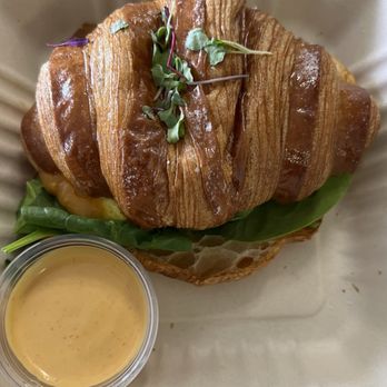 Café Bastille Miami Beach - Breakfast croissant was not good, way too sweet. - Cafes Near Me - Miami Beach, Florida Café Bastille Miami Beach - Breakfast croissant was not good, way too sweet. - Cafes Near Me - Miami Beach, Florida