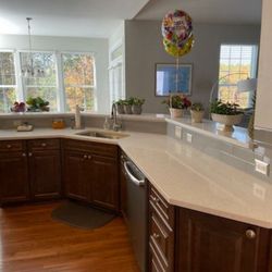 Monument Marble and Granite - Quartz Kitchen