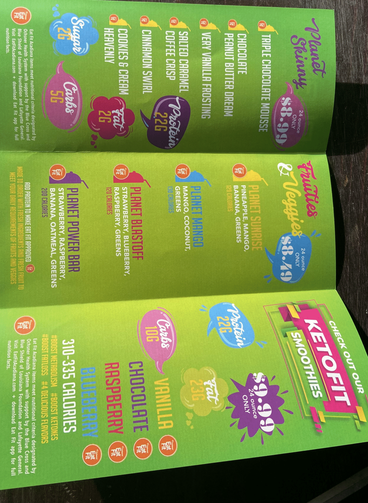 NUTRITION Updated September 2024 2127 Kaliste Saloom Rd