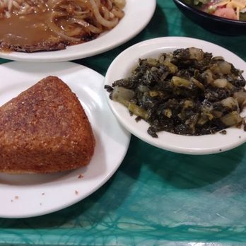 S & S Cafeteria - a variety of food on plates - Cafeteria Near Me - Macon, Georgia