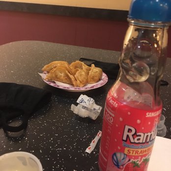 Forever Sushi - Gyoza and strawberry ramune - Sushi Bars Near Me - Puyallup, Washington