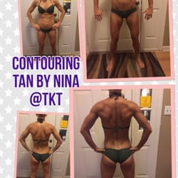 Tropical Kiss Tanning - Before and after pics of REAL clients