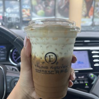 Trung Nguyen E Coffee - Banana Cream Coffee - Coffee & Tea Near Me - Houston, Texas Trung Nguyen E Coffee - Banana Cream Coffee - Coffee & Tea Near Me - Houston, Texas