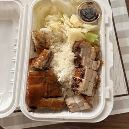 2 meat bento bbq rice 2 meat bento bbq rice
