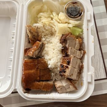 Wong BBQ - 2 meat bento bbq rice - Barbeque Near Me - Sugar Land, Texas Wong BBQ - 2 meat bento bbq rice - Barbeque Near Me - Sugar Land, Texas