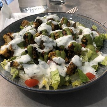 The Order - Chicken/Lamb/Falafel Rice Bowl - Coffee & Tea Near Me - South Orange, New Jersey