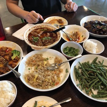 Corner 17 - Far left general tso chicken, rice, eggplant - Chinese Near Me - Saint Louis, Missouri Corner 17 - Far left general tso chicken, rice, eggplant - Chinese Near Me - Saint Louis, Missouri