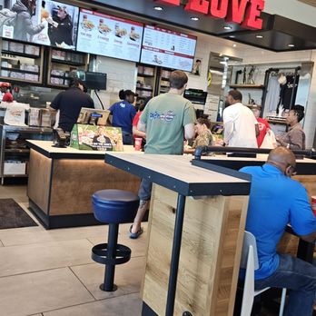 Raising Cane's Chicken Fingers - Inside. It's cold in here - Fast Food Near Me - Jacksonville, Florida Raising Cane's Chicken Fingers - Inside. It's cold in here - Fast Food Near Me - Jacksonville, Florida