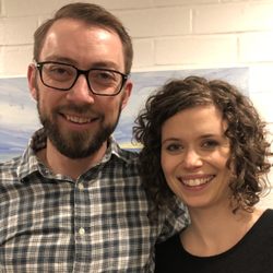 Wheelhouse Cowork - Main - The founders, Nate and Katie!