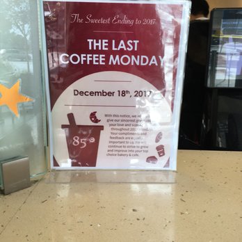 85°C Bakery Cafe-Irvine - Last coffee Monday December 18 :( - Coffee & Tea Near Me - Irvine, California