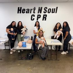 Heart N Soul CPR - Back to Health Team certified and ready for any emergency.