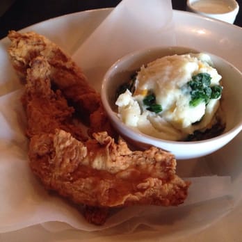 Yard House - Chicken fingers (Gardein) and southwest mashed potatoes. - New American Near Me - Costa Mesa, California