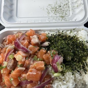 Poke Etc - Shoyu Salmon Bowl - Hawaiian Near Me - Carson, California