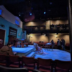 Taproot Theatre Company - View from Seats D19 & D21 right past the pole