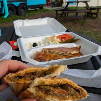 Toshka - Sujuk $13 (front) Toshka meal $17 (back) - Food Trucks Near Me - Longwood, Florida Toshka - Sujuk $13 (front) Toshka meal $17 (back) - Food Trucks Near Me - Longwood, Florida