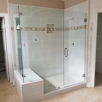 Dove Construction and Home Improvement - Shower makeover. Removed the tub and made a huge shower - General Contractors Near Me Dove Construction and Home Improvement - Shower makeover. Removed the tub and made a huge shower - General Contractors Near Me