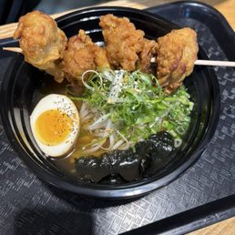 Fried chicken ramen