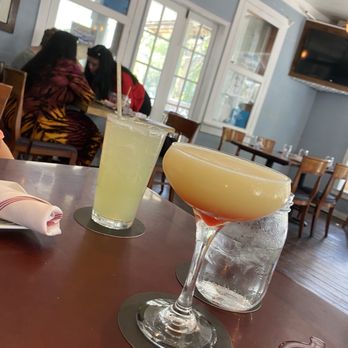 First Flight Island Restaurant & Brewery - Banana daiquiri and margarita - New American Near Me - Key West, Florida