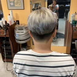Bleach to ash blonde