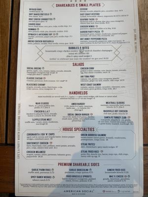 Menu photo 2 American Social Miami, FL Menu photo 2 American Social Miami, FL