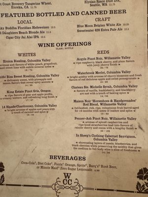 Menu photo 2 Whispering Canyon Cafe Lake Buena Vista, FL