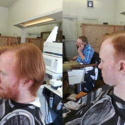 Tallerico's Barbershop - Before and after