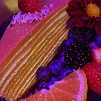 Temsib Eatery & Bar - Thai tea crepe cake - Thai Near Me - Bellevue, Washington Temsib Eatery & Bar - Thai tea crepe cake - Thai Near Me - Bellevue, Washington