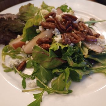 The Swamp Fox Restaurant - Poached Pear & Gorgonzola salad - Southern Near Me - Charleston, South Carolina The Swamp Fox Restaurant - Poached Pear & Gorgonzola salad - Southern Near Me - Charleston, South Carolina