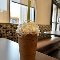 Pioneer Bakery Cafe - Mocha blended latte