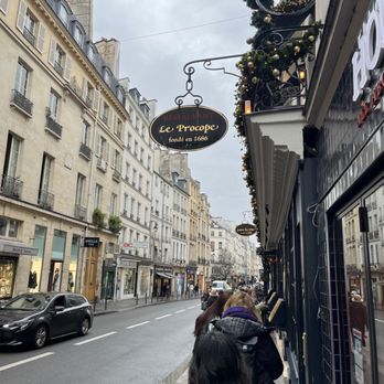 Le Procope - View from outside - French Near Me - Paris, 75