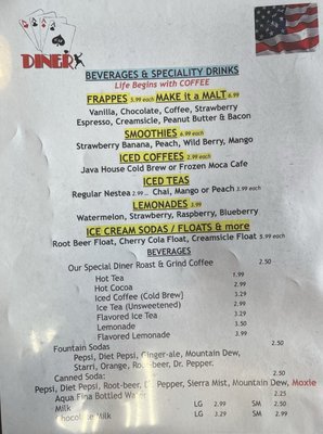 Menu photo 1 Four Aces Diner West Lebanon, NH Menu photo 1 Four Aces Diner West Lebanon, NH