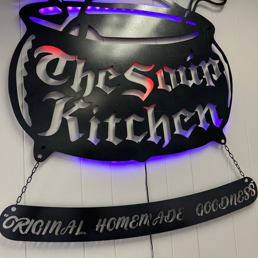 The Soup Kitchen - Advertising sign - American Near Me - Alcoa, Tennessee The Soup Kitchen - Advertising sign - American Near Me - Alcoa, Tennessee