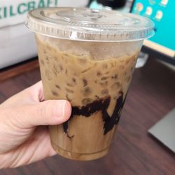 Fort Bend Donuts - Iced mocha coffee $4.50 - good, not too sweet. Just kind of pricey.