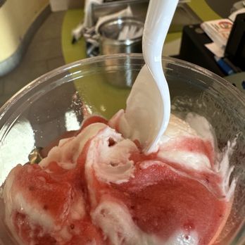 Orange Moon Delights - Strawberry swirl! - Ice Cream & Frozen Yogurt Near Me - Augusta, Georgia Orange Moon Delights - Strawberry swirl! - Ice Cream & Frozen Yogurt Near Me - Augusta, Georgia