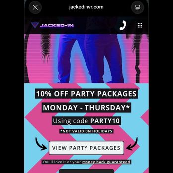 Jacked-In VR - Providing dates of advertisement - Virtual Reality Centers Near Me - San Antonio, Texas