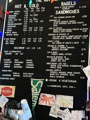 Menu photo 1 The Governor's Cup Coffee Roasters Salem, OR Menu photo 1 The Governor's Cup Coffee Roasters Salem, OR