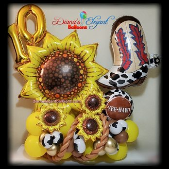 Diana's Elegant Balloons - cowgirl Balloon arrangement. - Balloon Services Near Me - Buena Park, California Diana's Elegant Balloons - cowgirl Balloon arrangement. - Balloon Services Near Me - Buena Park, California