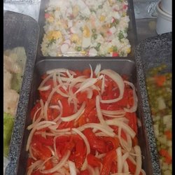 Fogón de Ami - Algunos de nuestros platos ensalada de arroz y ensalada de pimientos