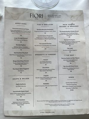 Menu photo 4 Fiori Italian Munster, IN