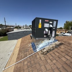 MAC Tech HVAC - All connections completed, high voltage electrical box, whip, gas line, drain pipe done.