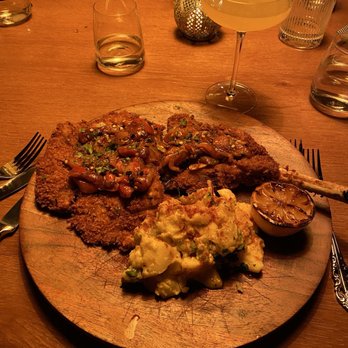 Bar Gabi - Tomahawk schnitzel - American Near Me - Hazel Park, Michigan