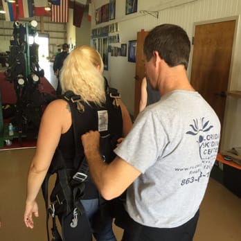Florida Skydiving Center - PiP getting me ready! - Skydiving Near Me - Lake Wales, Florida