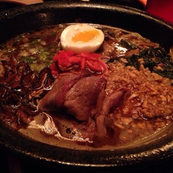 RAMEN-SAN - the smoked brisket & black garlic ramen - Ramen Near Me - Chicago, Illinois