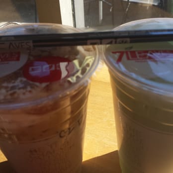 7 Leaves Cafe - House iced coffee & recommended Mung Bean - Coffee & Tea Near Me - Cypress, California