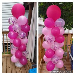 JKay's Unforgettable Events - 2 balloon columns