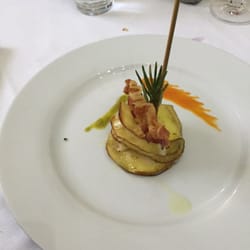 La Ronca - Millefoglie di Patate con Provola e Pancetta