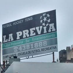 "La Previa" Cancha de Fútbol