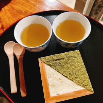 Susuru - Matcha tiramisu (comes with tea!) - Izakaya Near Me - Orlando, Florida Susuru - Matcha tiramisu (comes with tea!) - Izakaya Near Me - Orlando, Florida